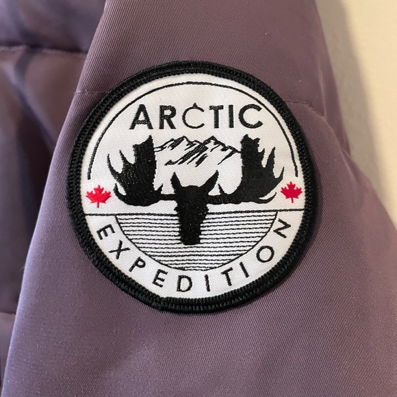 Arctic Expedition Gaspe hybraDOWN™ Parka Purple - Picture 14 of 16